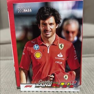 Ferrari F1 Card